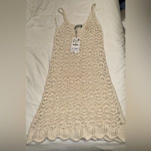 NWT NEVER WORN ZARA KNIT SWIM COVERUP